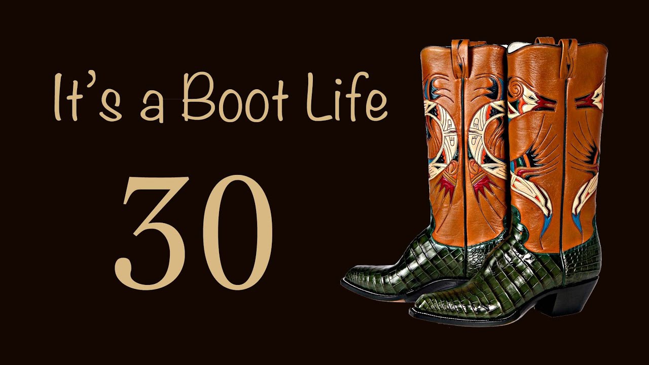 It's a Boot Life: kangaroo leather