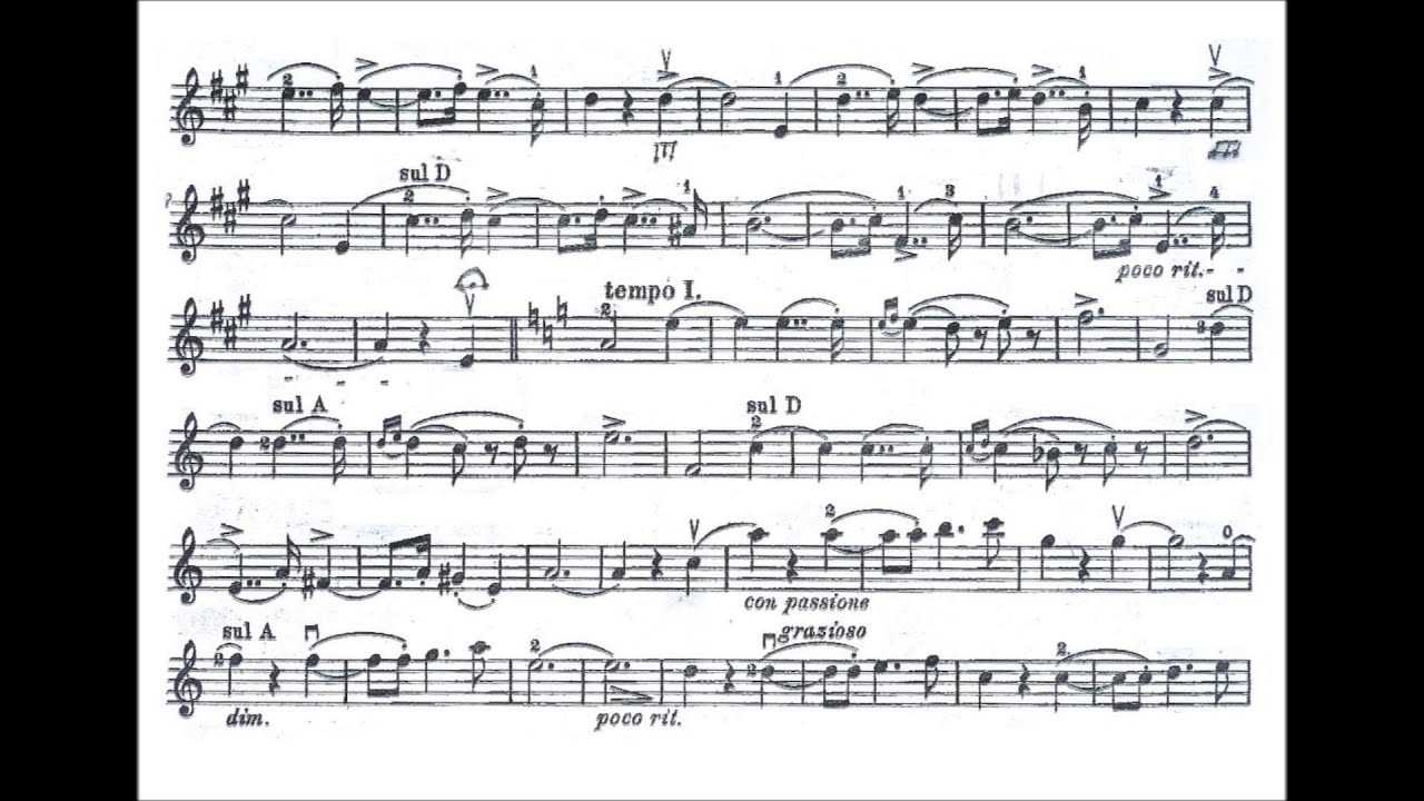 Kreisler, Fritz Liebesleid (Love's Sorrow) for violin + orchestra