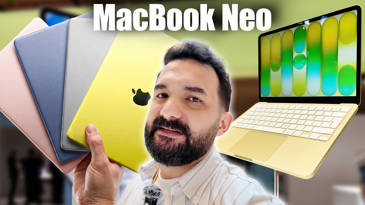 MacBook Neo ve APPLE'ın BU HAFTA TANITTIĞI BÜTÜN ÜRÜNLER İLK BAKIŞ!
