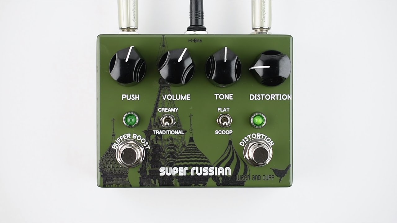 Wren and Cuff Super Russian Fuzz Buffer Boost (Bass)