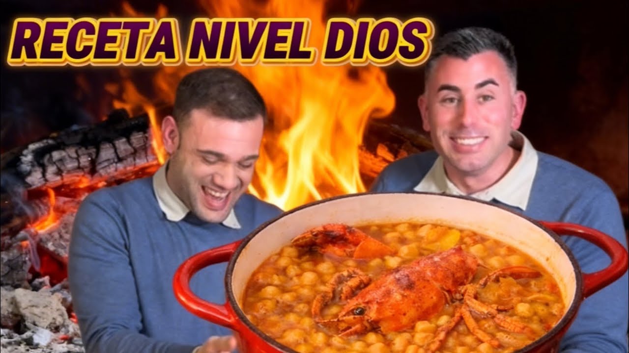 Garbanzos con Bogavante a la Leña: Tradición con Sabor en la Finca