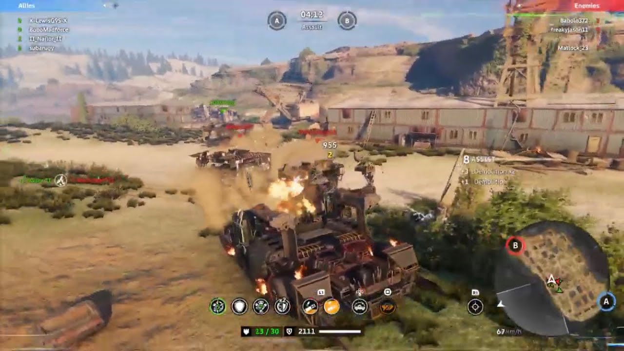 Crossout Clan Wars | A Pretty Great Session