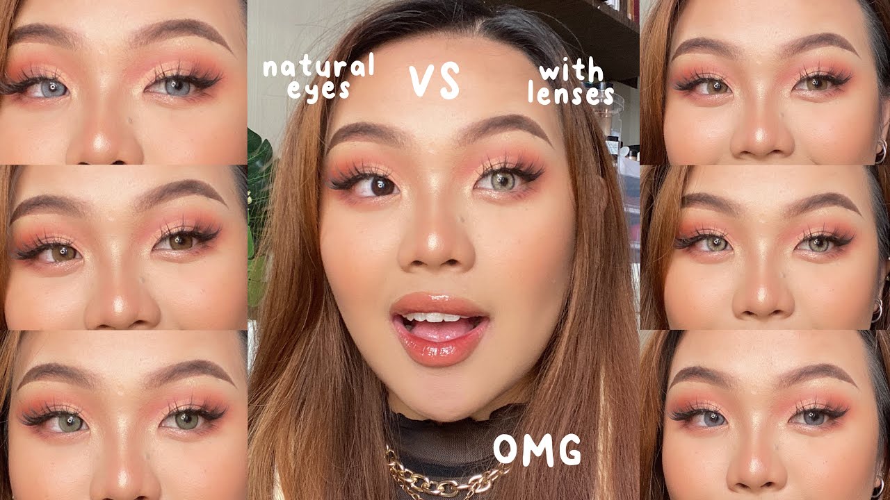 AFFORDABLE LENSES FOR DARK BROWN EYES ♡ just4kira contact lenses review | crystal, citha & sl29.