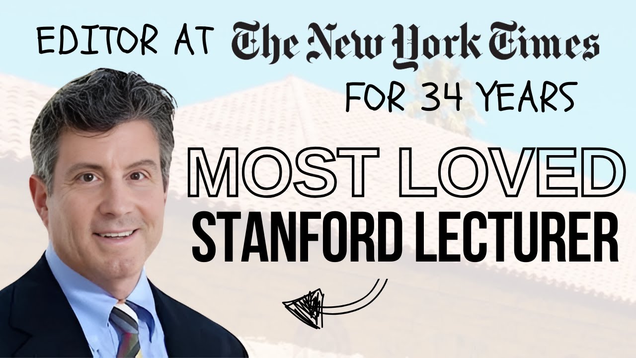 Life Lessons From Stanford MBA Writing Professor: Glenn Kramon
