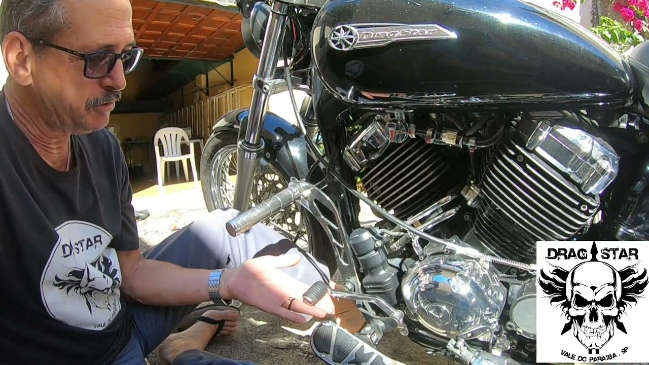 DRAG STAR XVS650 . REGULAGEM DO PEDAL DO CÂMBIO? PERGUNTE EU RESPONDO #shorts