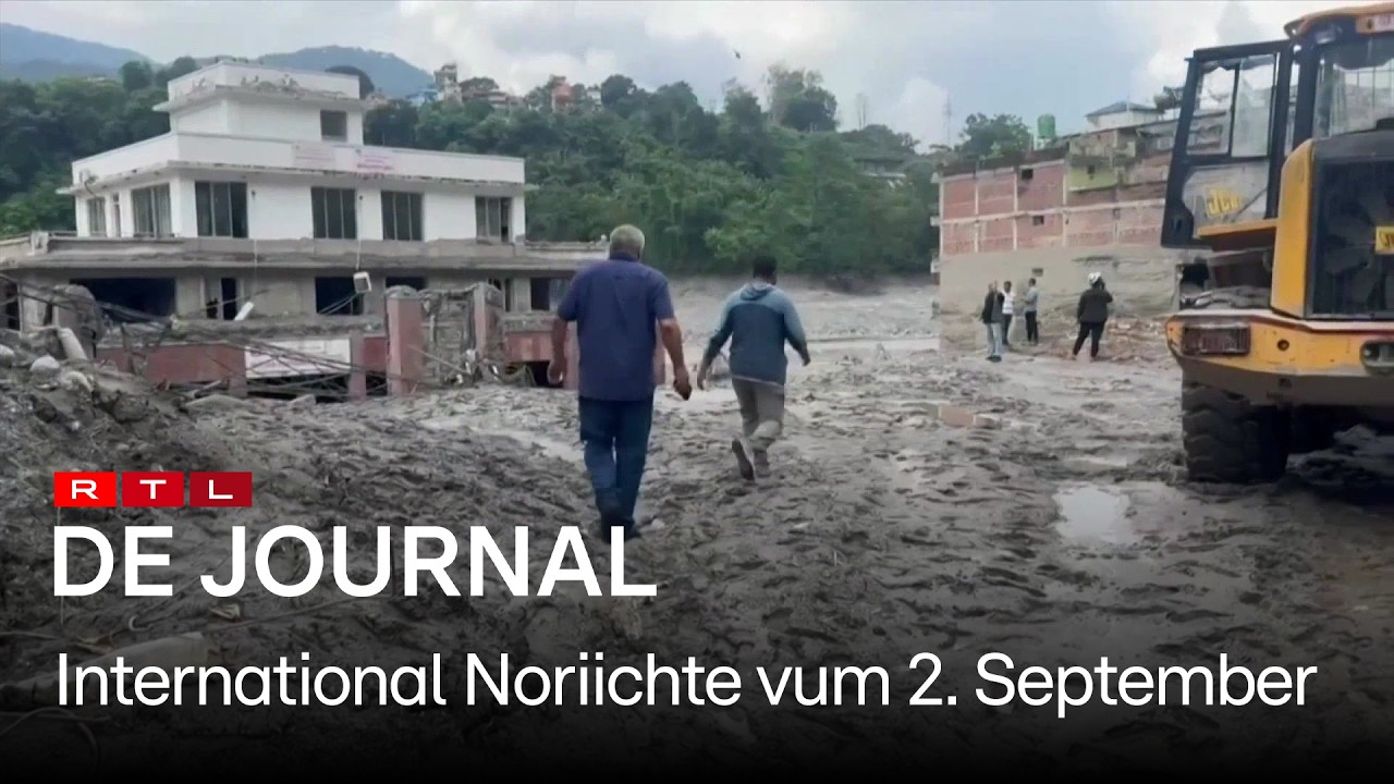 International Noriichte vum 2. September | RTL Luxembourg