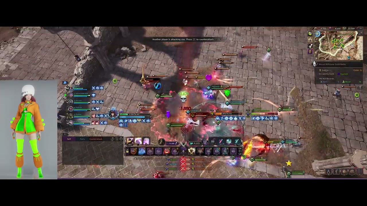 GvG Agamek VS Dynasty - - TL - Staff/Dagger -- Lightbringer