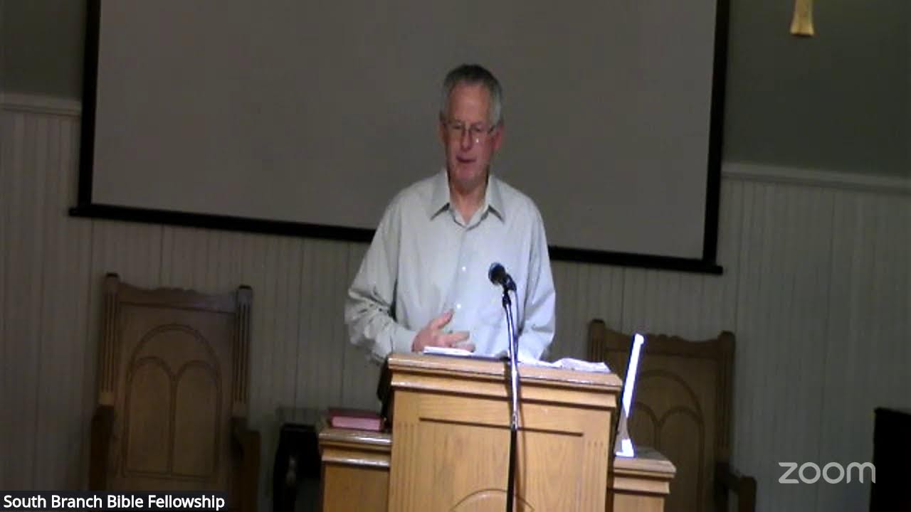 South Branch Bible Fellowship's Sunday Meetings Zoom Meeting