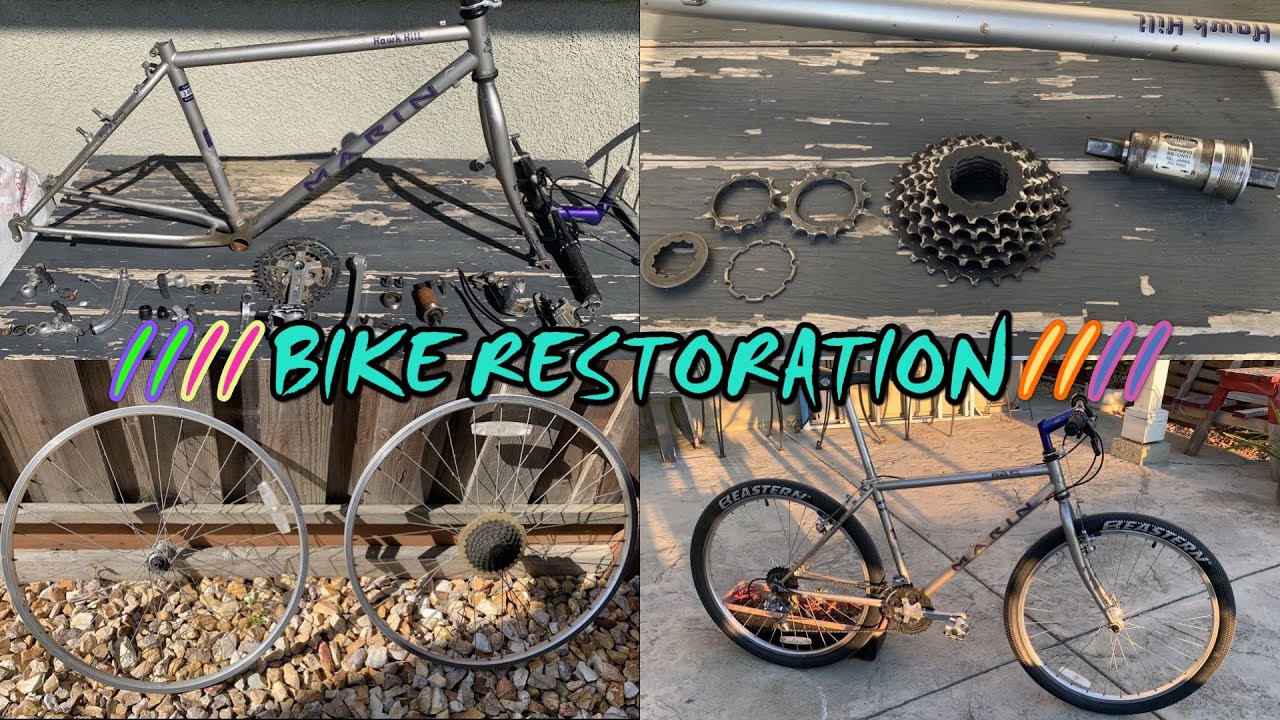 Retro MTB Bike Restoration | 1996 Marin Hawk Hill