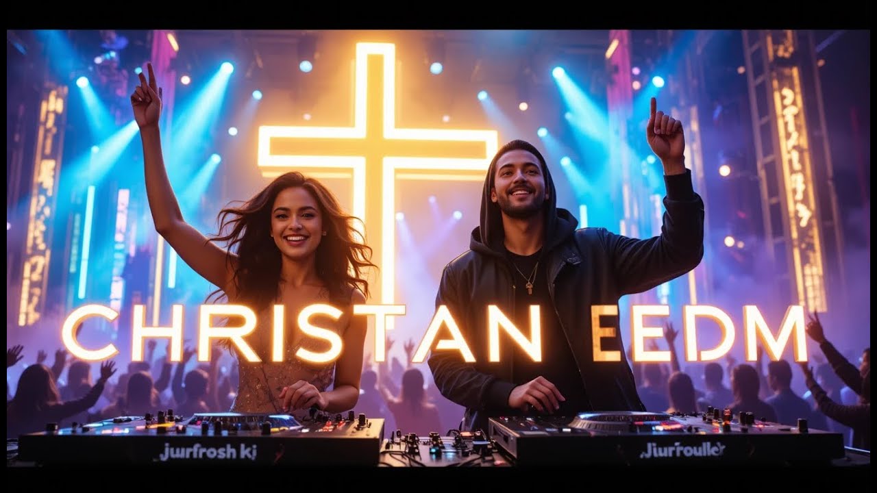 Christian EDM Worship Night 🌙✝️ Jesus in the Music
