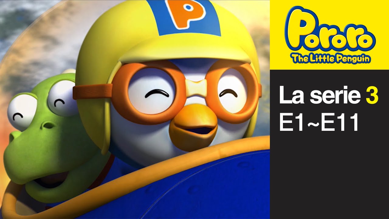 [Pororo Español S3] E1~E10 Compilación (50 minutos)