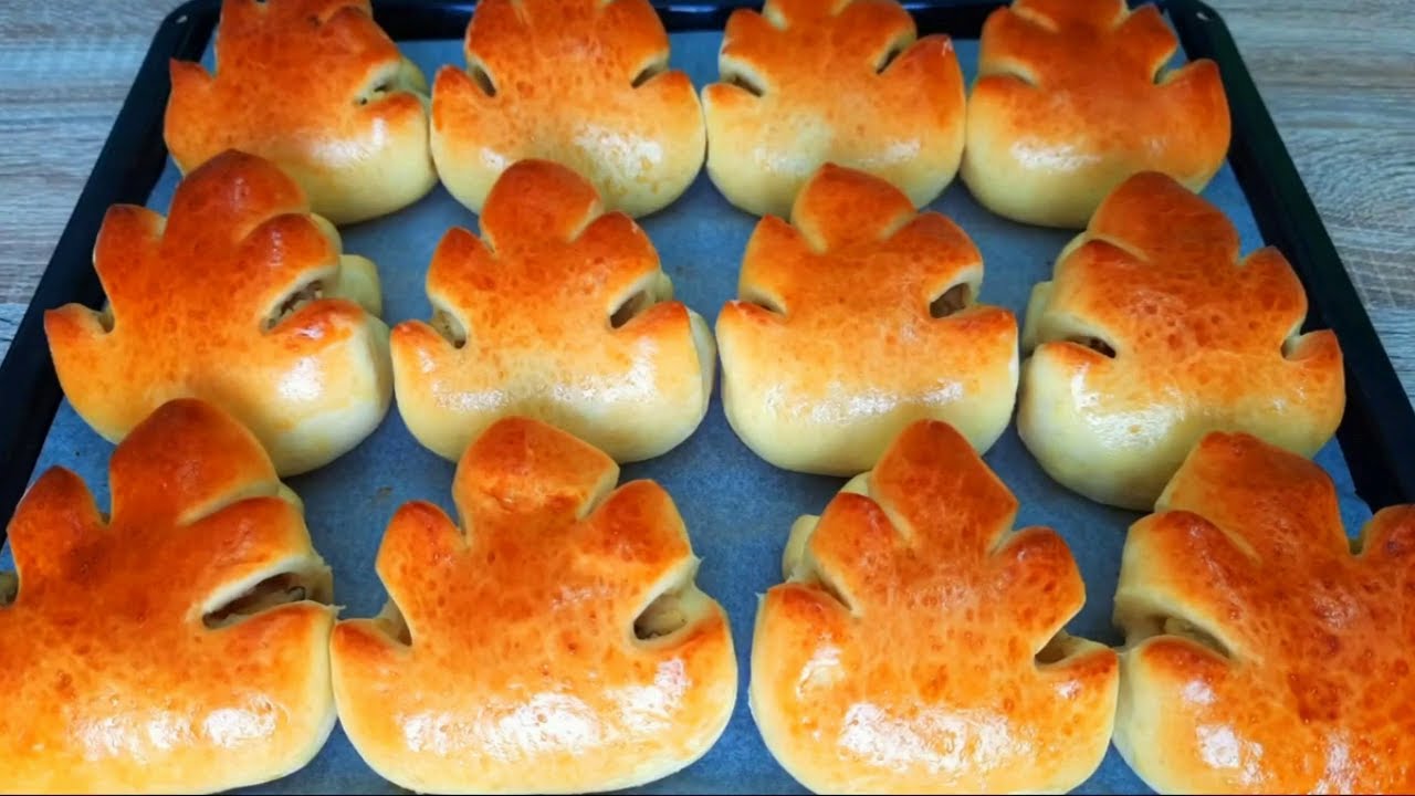 Petits pains moelleux et moelleux aux pommes de terre et aux champignons ! Recette maison !
