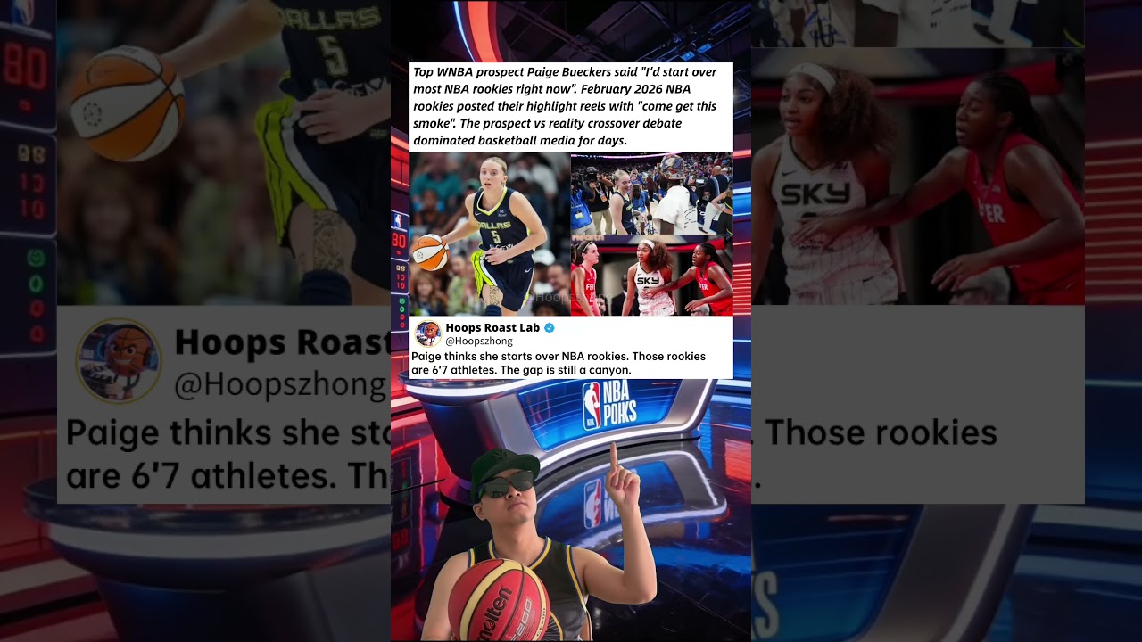 Paige Bueckers vs NBA Rookies: The Harsh Reality 📉 #nba #wnba