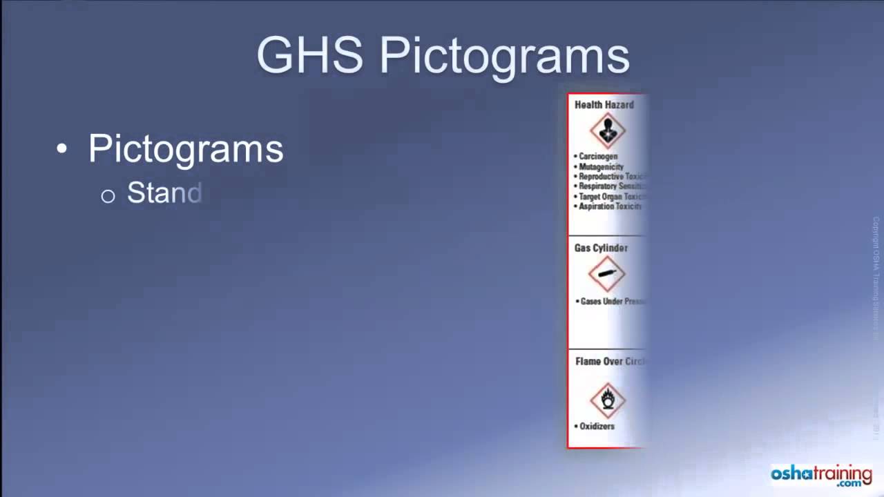 Free OSHA Training Tutorial   Understanding the GHS Labeling System