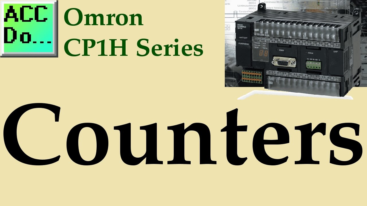 Master Omron CP1H Counter Programming: 4096 Counters Unlocked