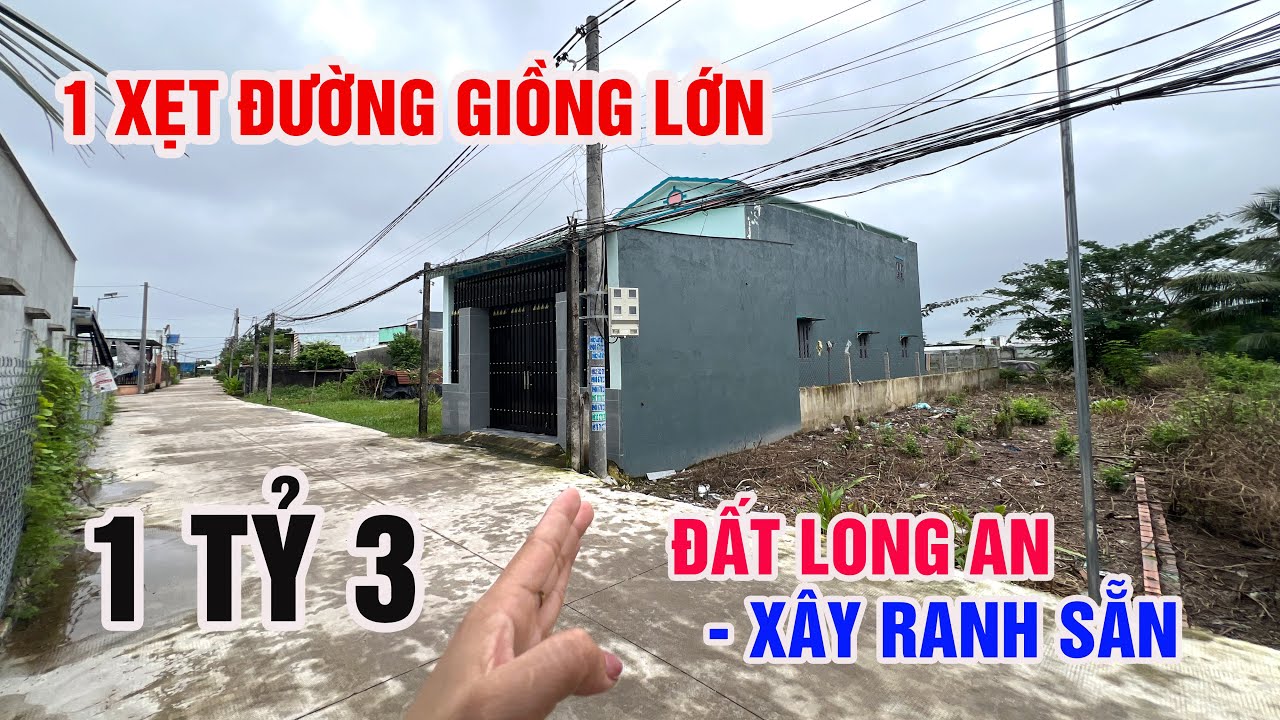 B&aacute;n đất đức h&ograve;a long an, mỹ hạnh nam , 5x30m, c&oacute; thổ cư  | Hằng B&aacute;n Đất
