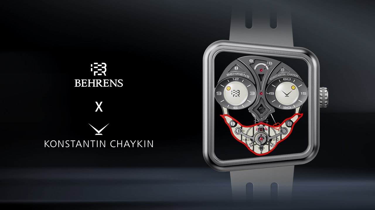 BEHRENS x Konstantin Chakyin New Co-branded Watch Ace of Hearts