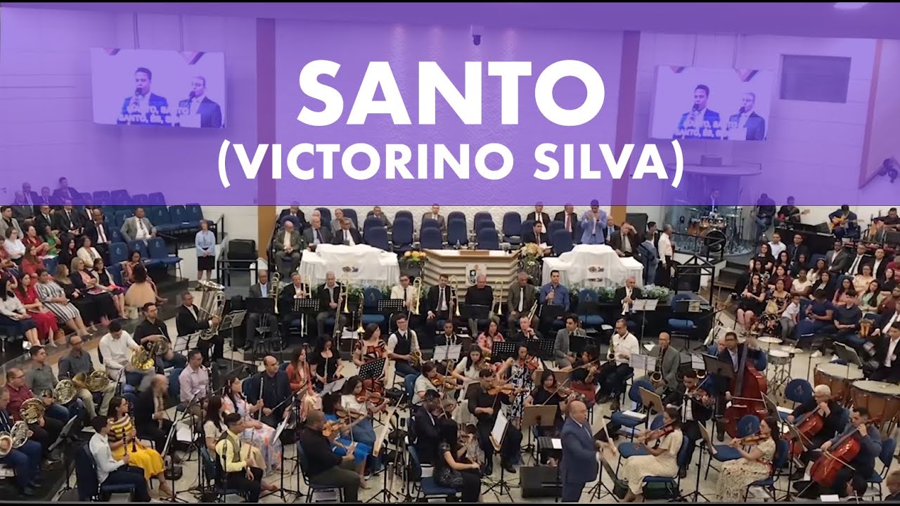 Santo (Victorino Silva) - Coral de Obreiros e Orquestra AD Lapa |#adoração #louvor #orquestra #santo