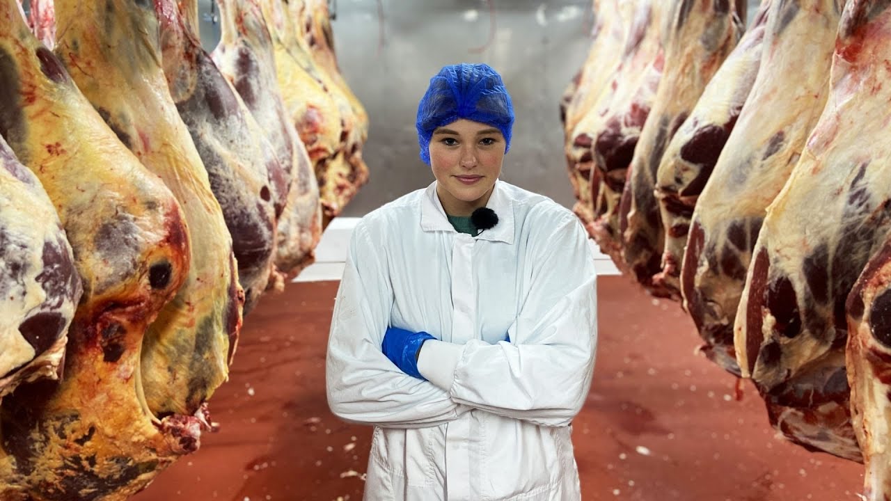 Lisa Beets (22) valt flink op in de vleessector