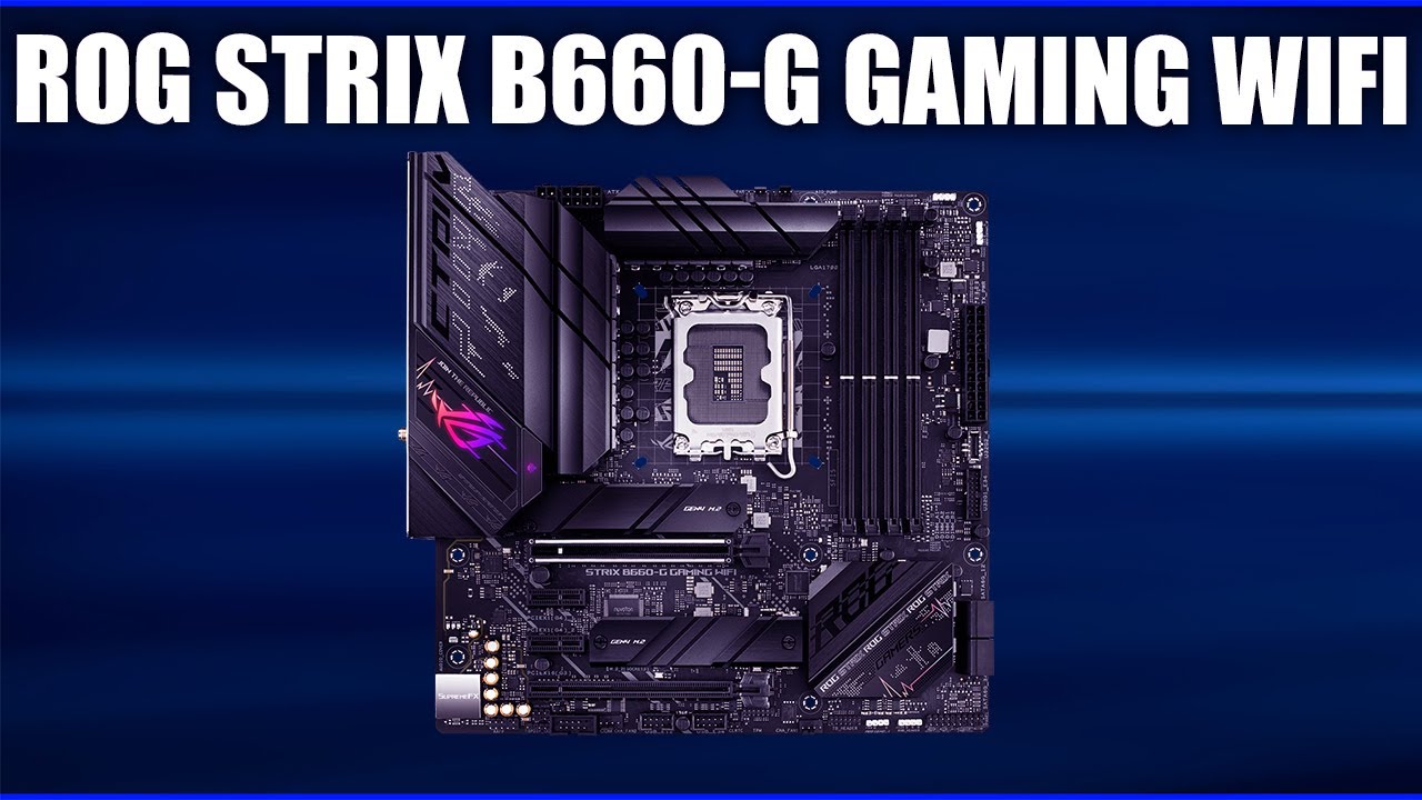Материнская плата ASUS ROG STRIX B660-G GAMING WIFI