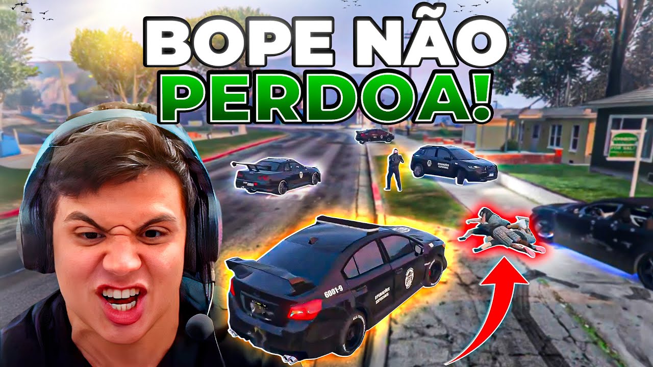 PAULINHO TESTOU o QRR do BOPE NOS FOLGADOS! GTA RP (Modder clips)