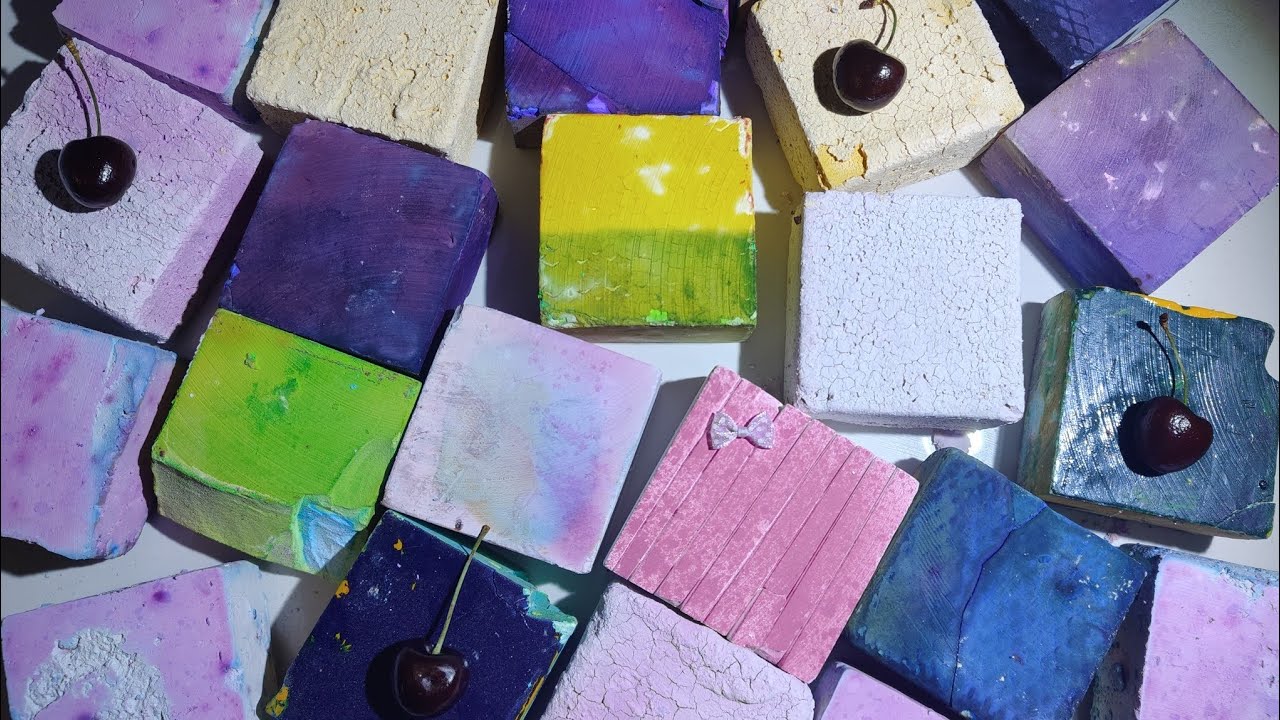 Large scale coloring chalk丨Bread chalk crumbs丨多种质感粉笔积木