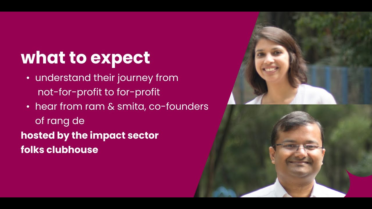From Idea to Impact - 'The Journey of Rang De' | Leapclub Masterclass by Ram & Smita | Rang De