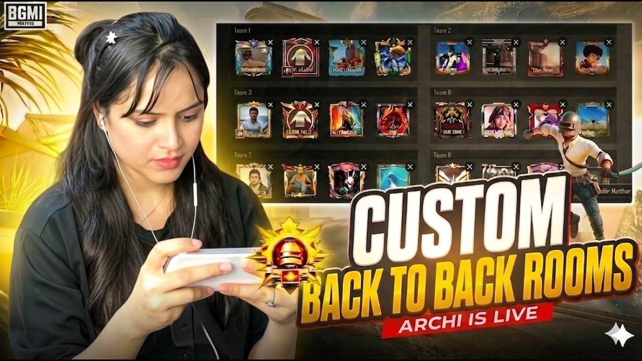 BGMI LIVE CUSTOM ROOM || PRIZE ROOMS | BGMI CUSTOM ROOM LIVE #bgmilive  #bgmi #tournament #live