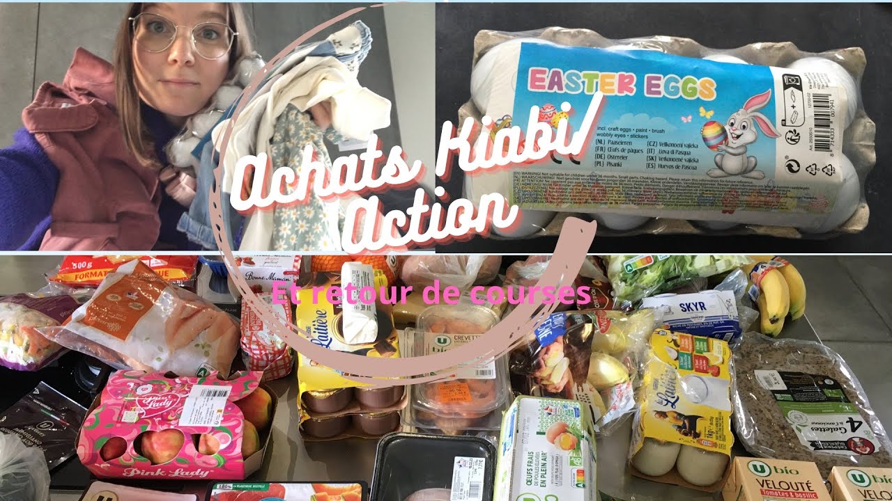 Shopping Kiabi / Action pour les enfants &  retour de courses 😉