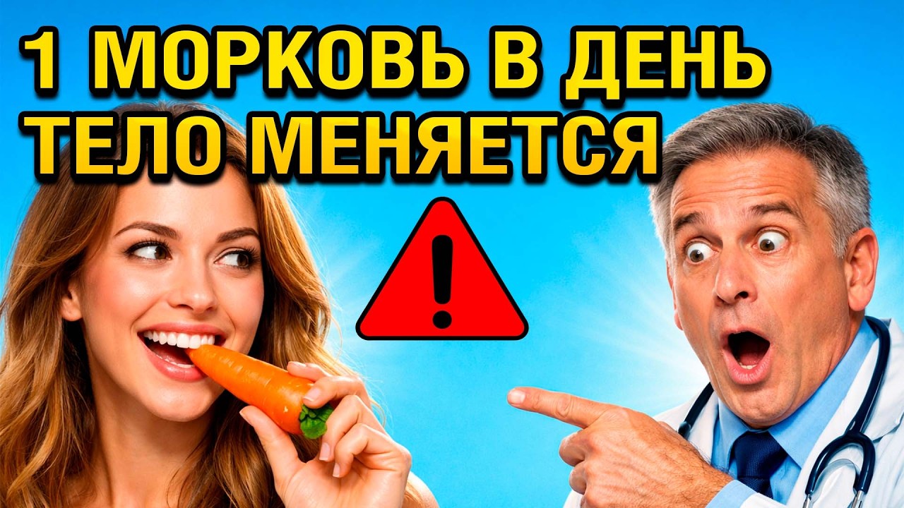 Что Произойдет с Телом, Если Есть Морковь Каждый День?