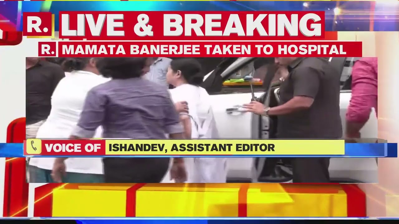 Mamata Banerjee taken to SSKM hospital after her helicopter makes an emergency landing