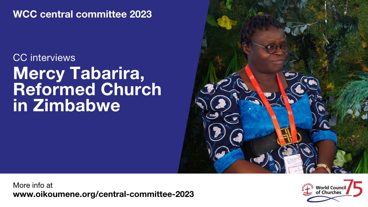#WCC CC interviews - Mercy Tabarira, Reformed Church in Zimbabwe
