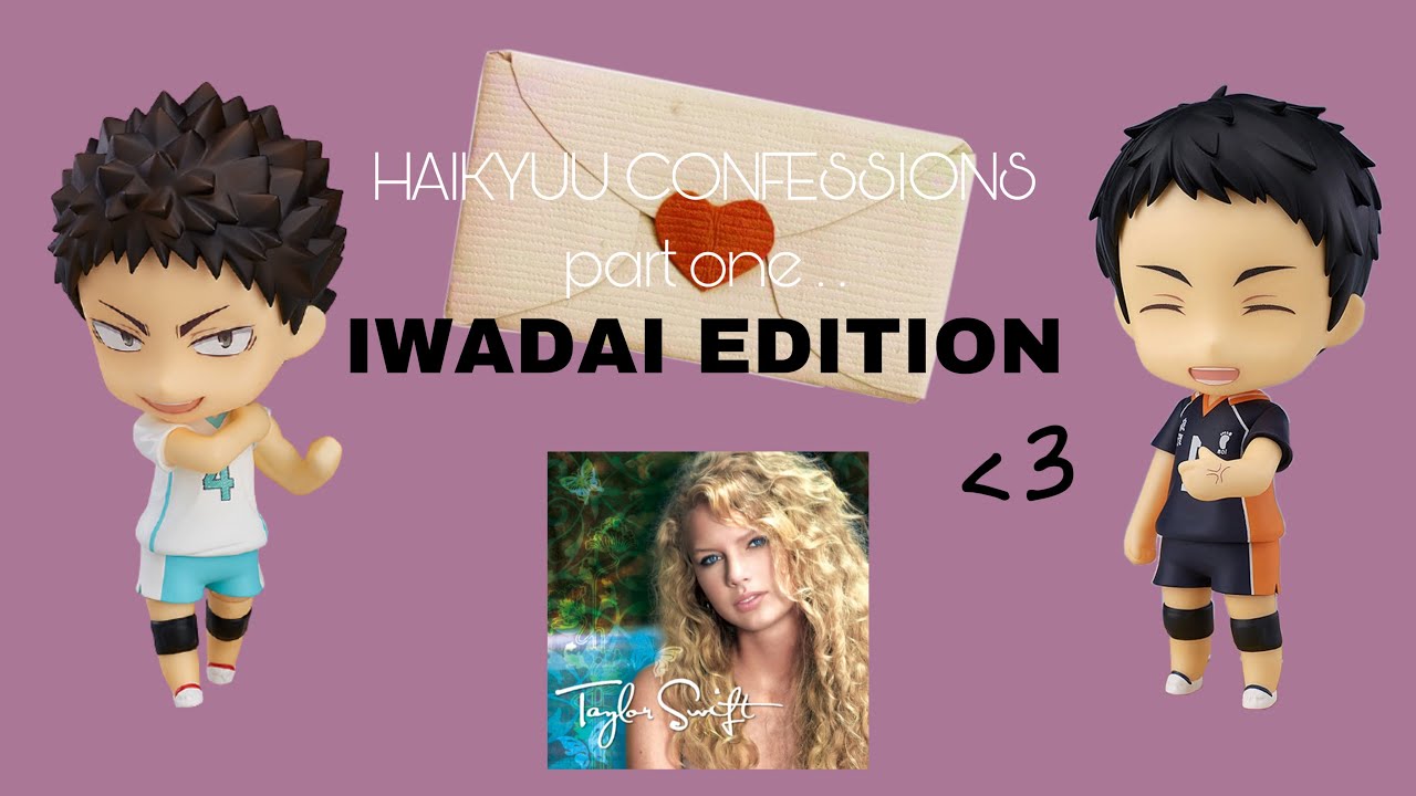 💌 // “STAY BEAUTIFUL” — iwadai fluff : haikyuu confession series : haikyuu texts