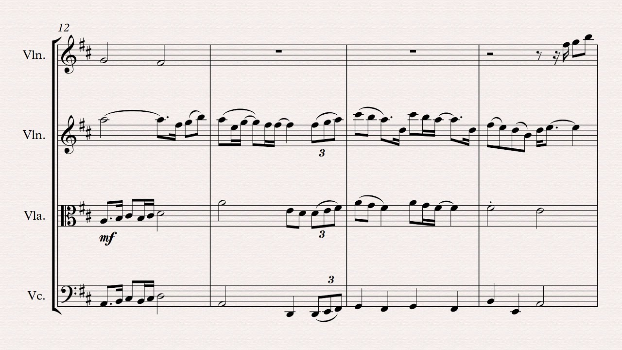 String Quartet =