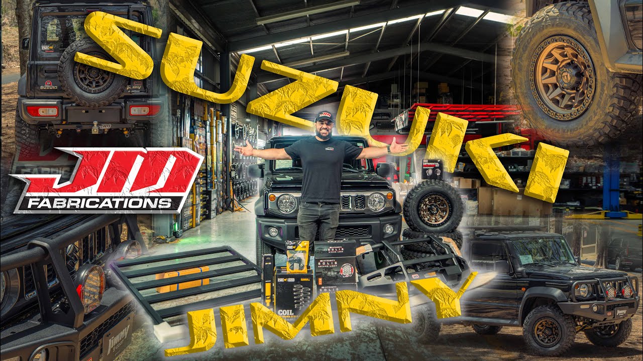 TRANSFORMAMOS UN SUZUKI JIMNY 5 PUERTAS POR COMPLETO - JM FABRICATIONS