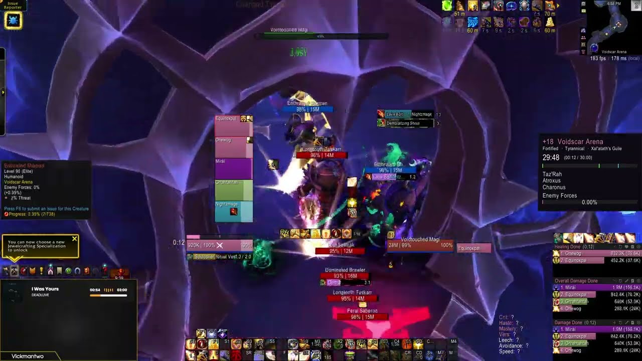 18 PTR Арена Voidscar | Холи Паладин