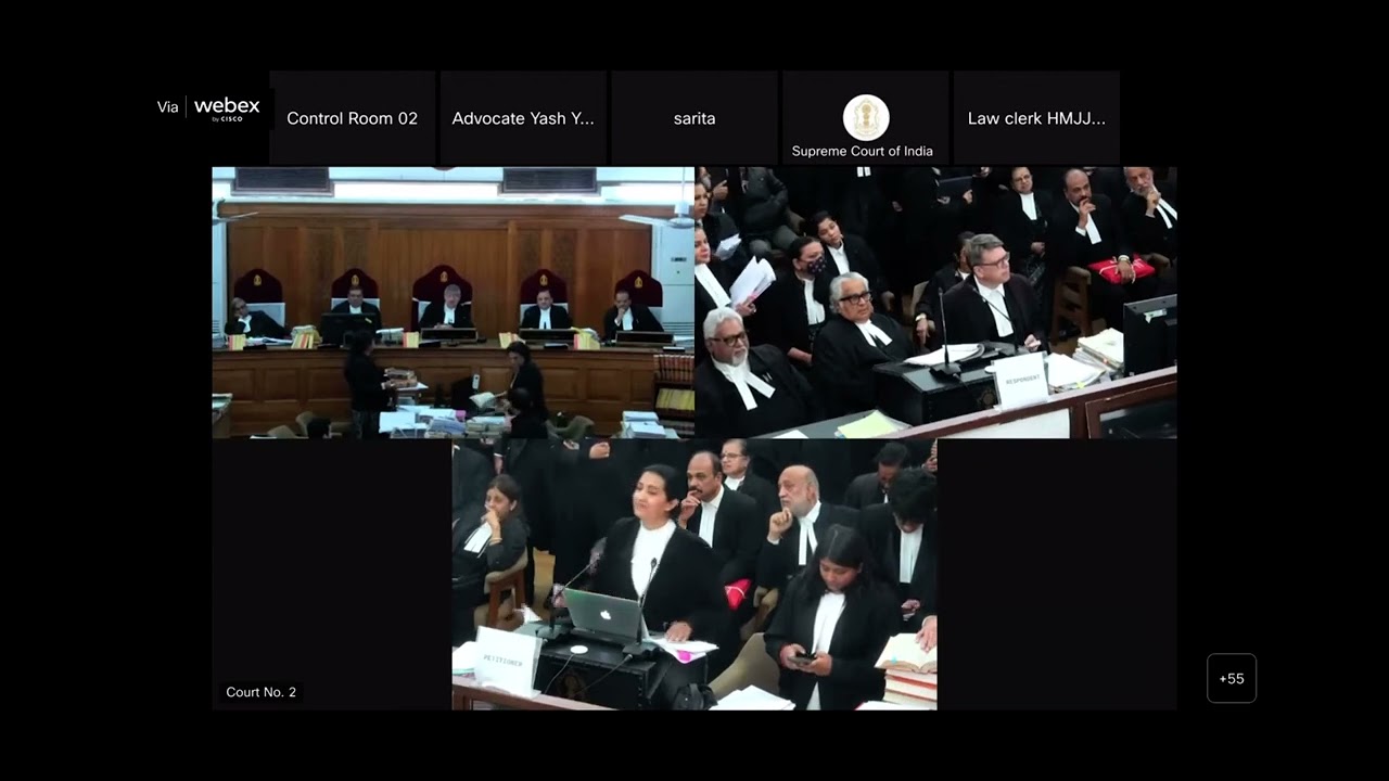 Brilliant arguments by senior Advocate and formar solicitorGeneral of India 