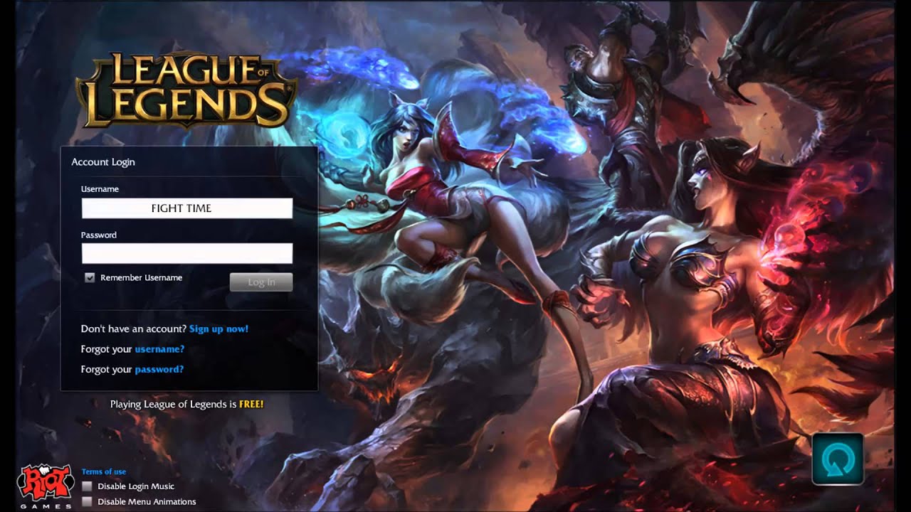 League of Legends - Season 4 Login Screen and Music