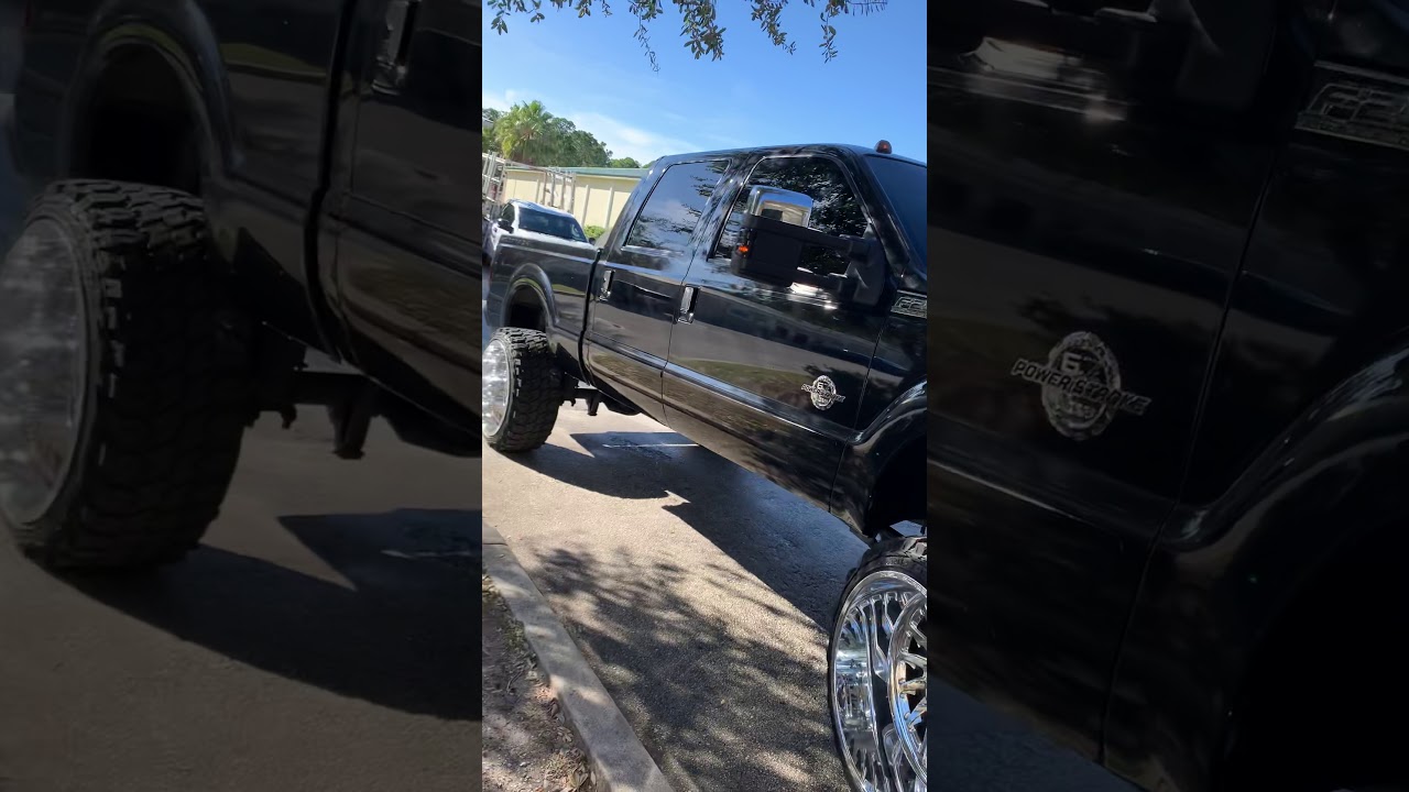 Lifted F-250 on 26x14 by NoMercy Motorsports