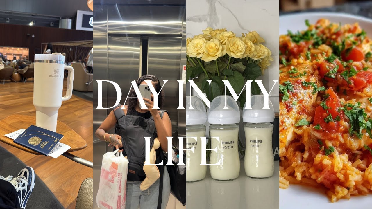DAY IN MY LIFE AS A NEW MOM ABROAD | Passport stress, Home life, Reset