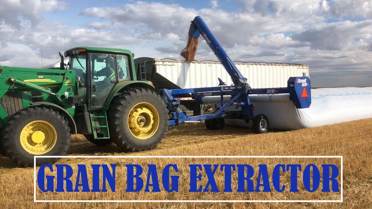 Extracting Grain Bags