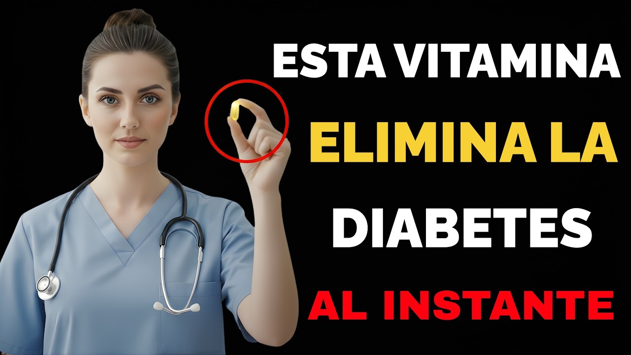 3 vitaminas que todo diabético debería tomar para controlar el azúcar en sangre|Dr. Aitana Veloria