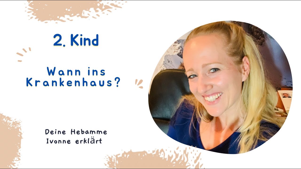 2. Kind wann fahre ich los ins Krankenhaus? | welche Wehenabst&auml;nde? Meine Empfehlung