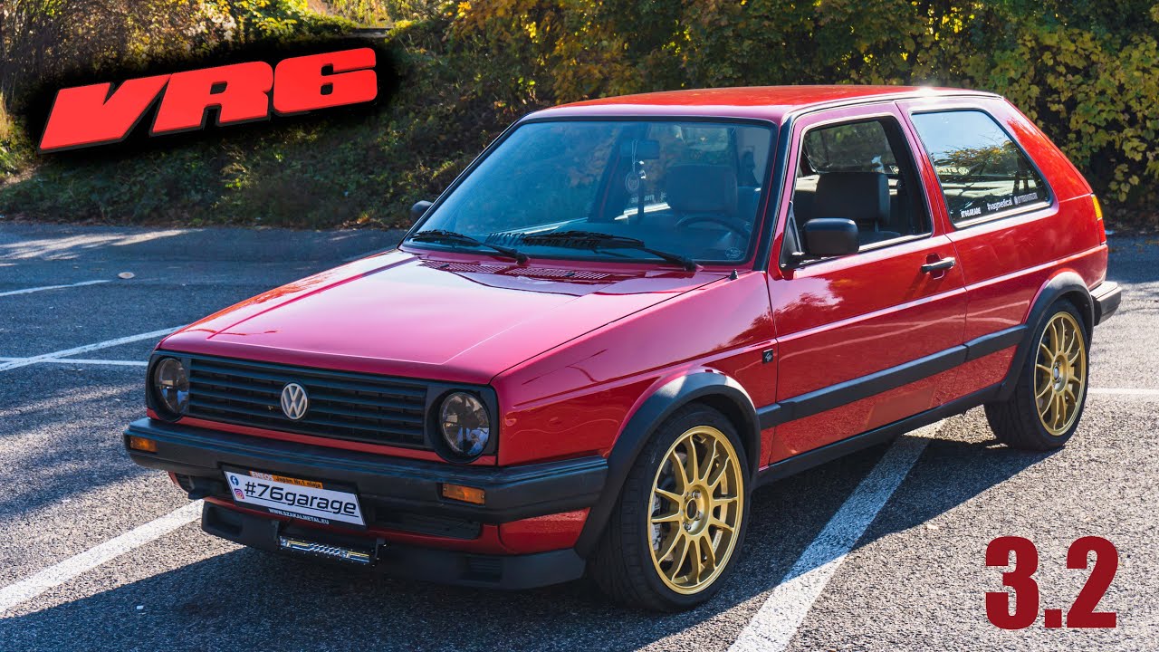 VW GOLF 2 🚗 3.2 VR6 🚀 #bemutató #mitmegyszázon