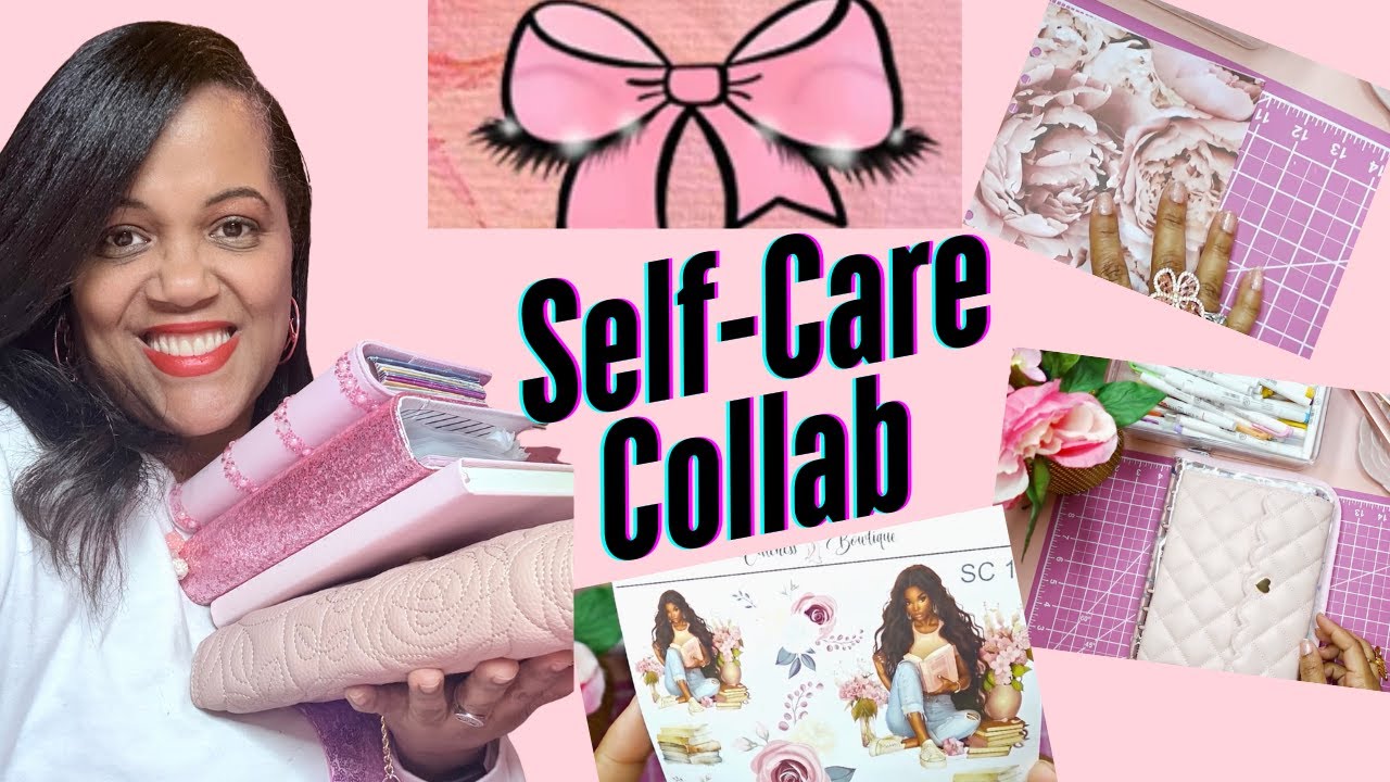 SELF CARE PLANNER SET UP COLLAB #cutenessbowtique @trickaplans