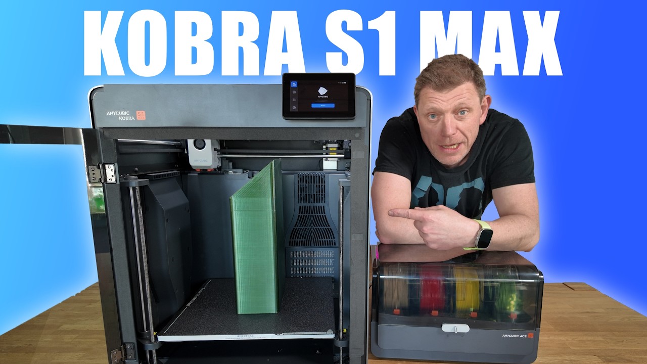 Anycubic Kobra S1 MAX – Der XXL-Drucker für alle Materialien [Tests & Beispiele]