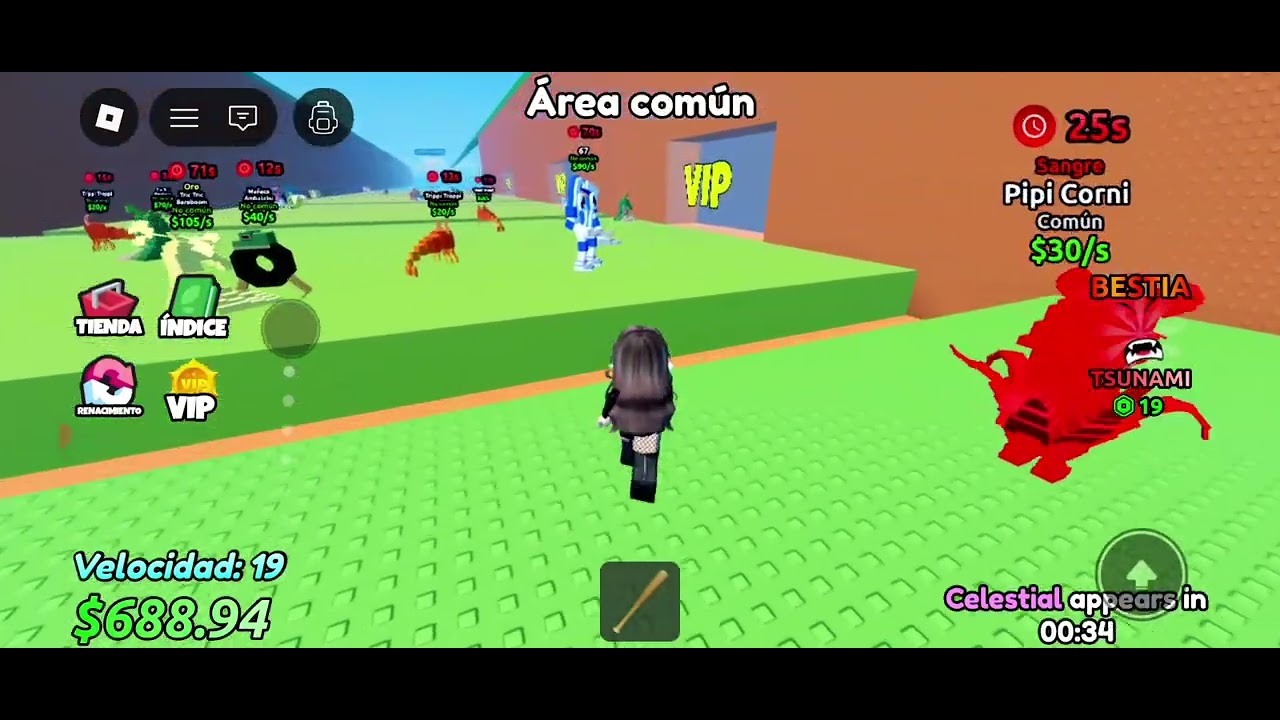 Jugando a brainrot de olas parte 1