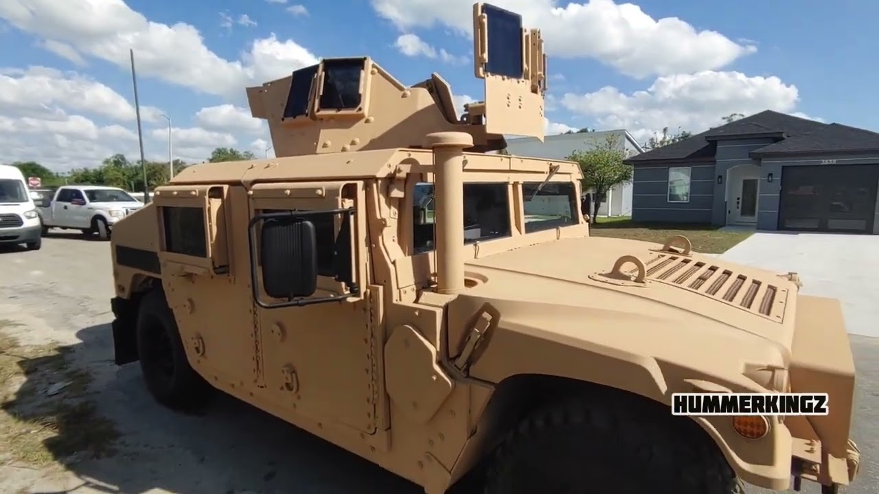 HUMVEE BEAST WITH FRAG 7 ARMOR ! #hummerkingz #M1151A1