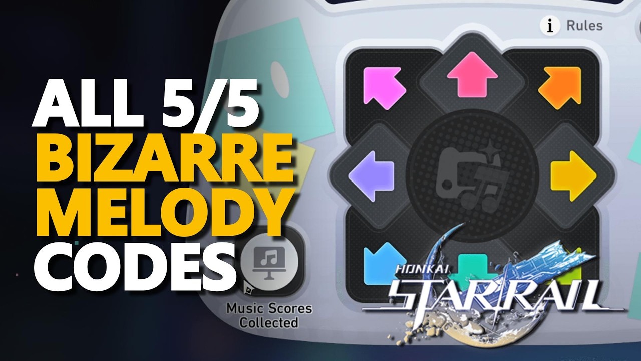 All Bizarre Melody Codes Honkai Star Rail