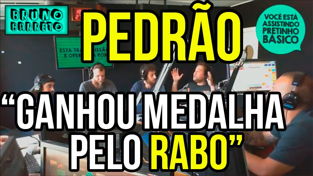 Pedrão: Ganhou medalha pelo RABO !!!
